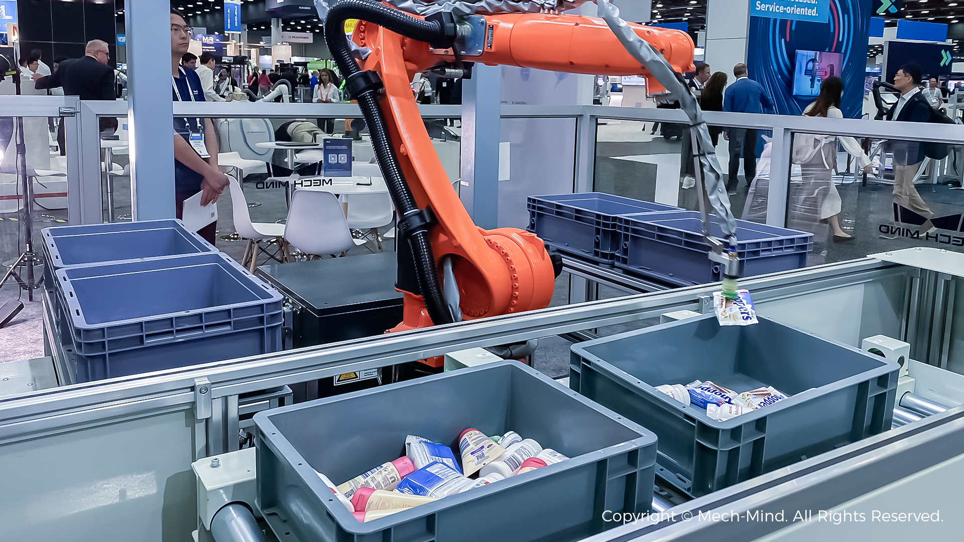 梅卡曼德亮相北美最大自動化展AUTOMATE 2023,加速推動AI+3D多場景、全球化落地 梅卡曼德亮相北美最大自動化展AUTOMATE 2023,加速推動AI+3D多場景、全球化落地