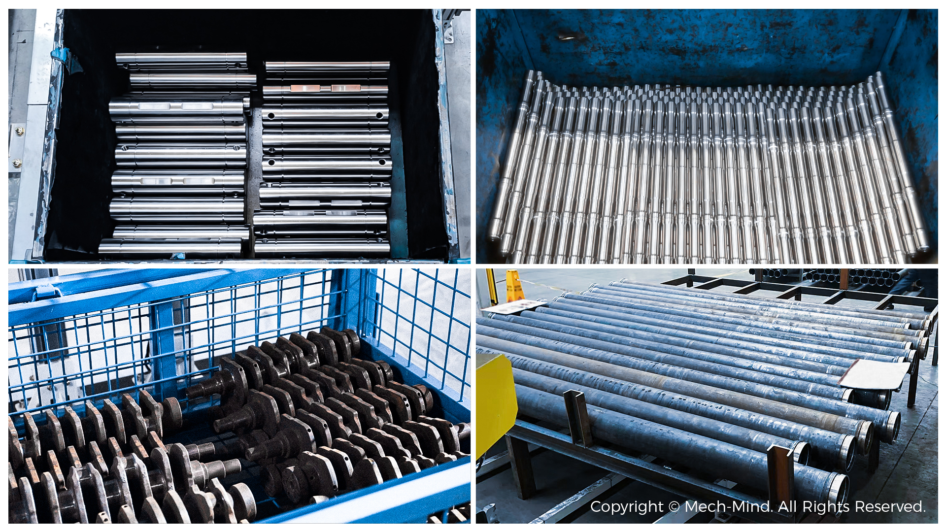 解決方案 | 3D視覺引導軸棒類工件上下料