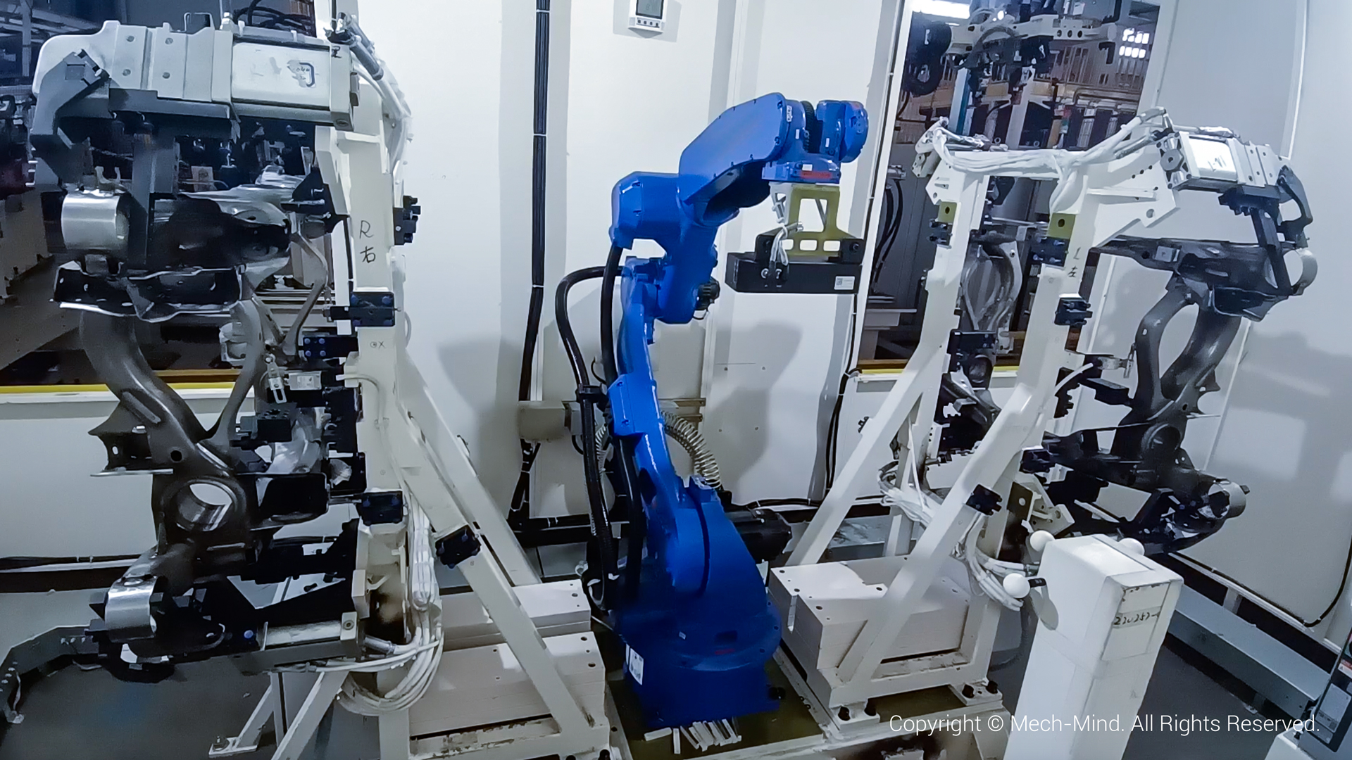 副車架在線尺寸測量 | 某大型汽配廠