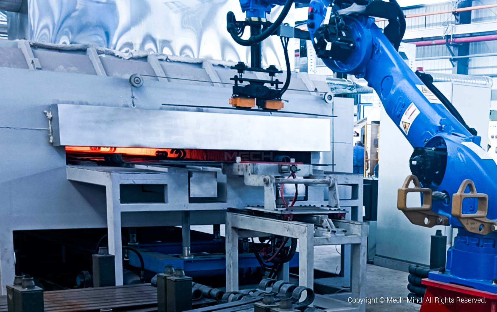 3D視覺引導板簧上下料 | 某大型汽配廠 3D視覺引導板簧上下料 | 某大型汽配廠