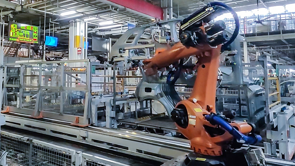 3D視覺引導側圍外板抓取 | 某大型汽車主機廠 3D視覺引導側圍外板抓取 | 某大型汽車主機廠