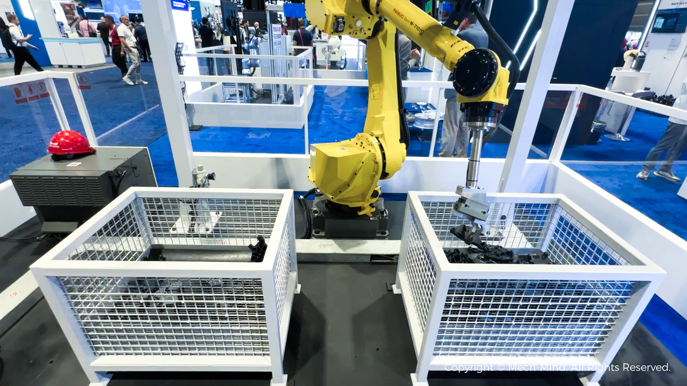 美國自動化盛會AUTOMATE 2024:梅卡曼德作為參展規模最大的中國企業,先進AI+3D技術獲廣泛關注 美國自動化盛會AUTOMATE 2024:梅卡曼德作為參展規模最大的中國企業,先進AI+3D技術獲廣泛關注