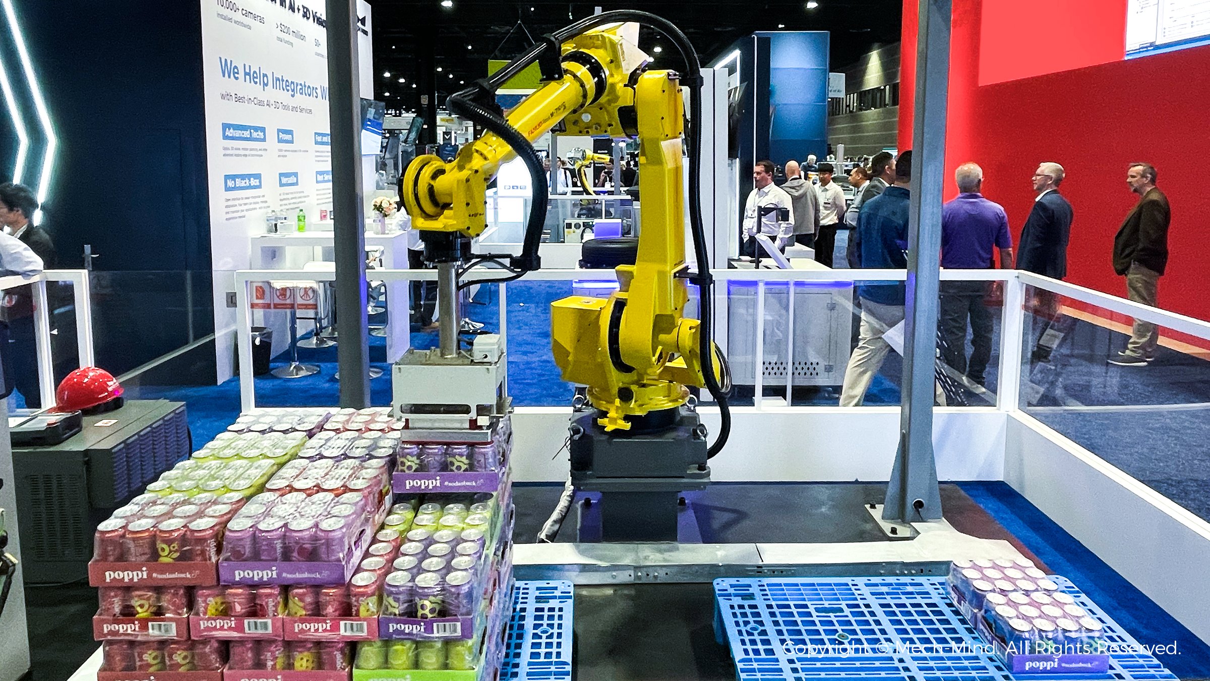 美國自動化盛會AUTOMATE 2024:梅卡曼德作為參展規模最大的中國企業,先進AI+3D技術獲廣泛關注 美國自動化盛會AUTOMATE 2024:梅卡曼德作為參展規模最大的中國企業,先進AI+3D技術獲廣泛關注
