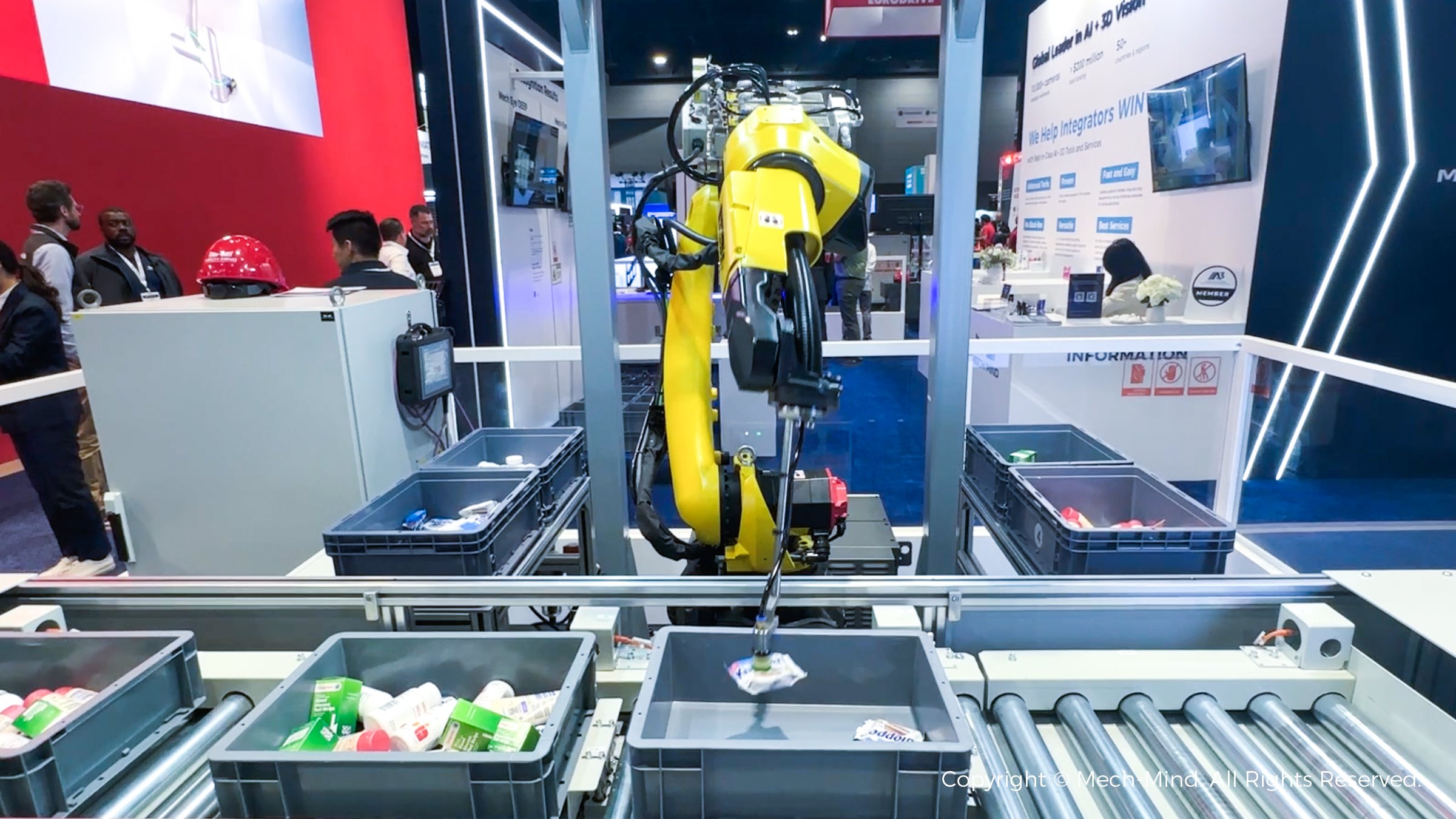 美國自動化盛會AUTOMATE 2024:梅卡曼德作為參展規模最大的中國企業,先進AI+3D技術獲廣泛關注 美國自動化盛會AUTOMATE 2024:梅卡曼德作為參展規模最大的中國企業,先進AI+3D技術獲廣泛關注