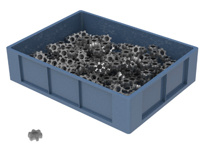 視覺引導工件上料