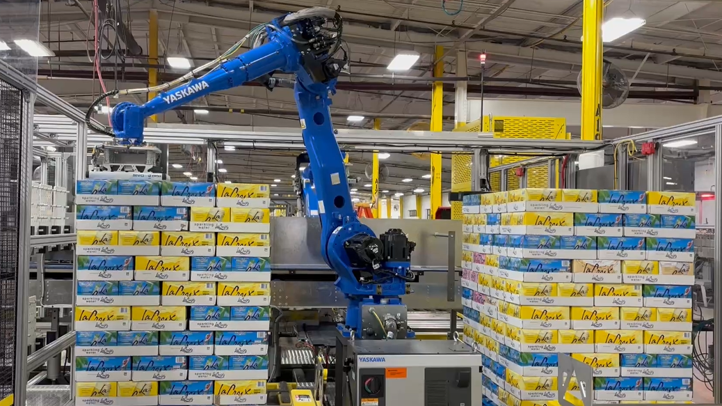 AI視覺引導多SKU紙箱/紙托拆垛 | 美國某大型包裝材料制造企業