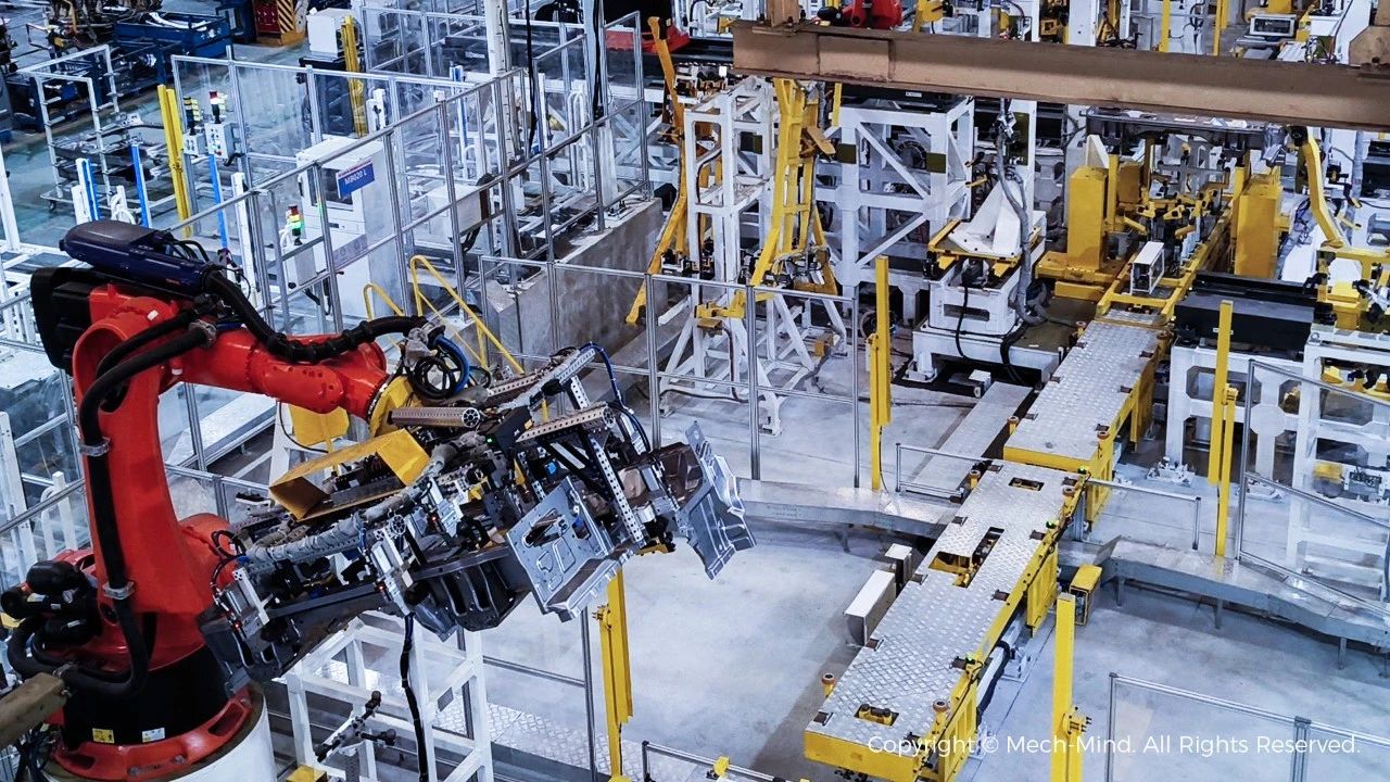 AI視覺引導側圍/頂蓋抓取