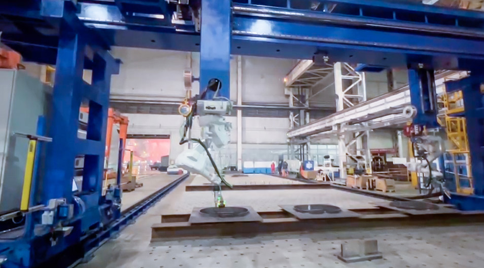 AI視覺引導船舶小組立焊接定位 | 某大型船舶制造廠