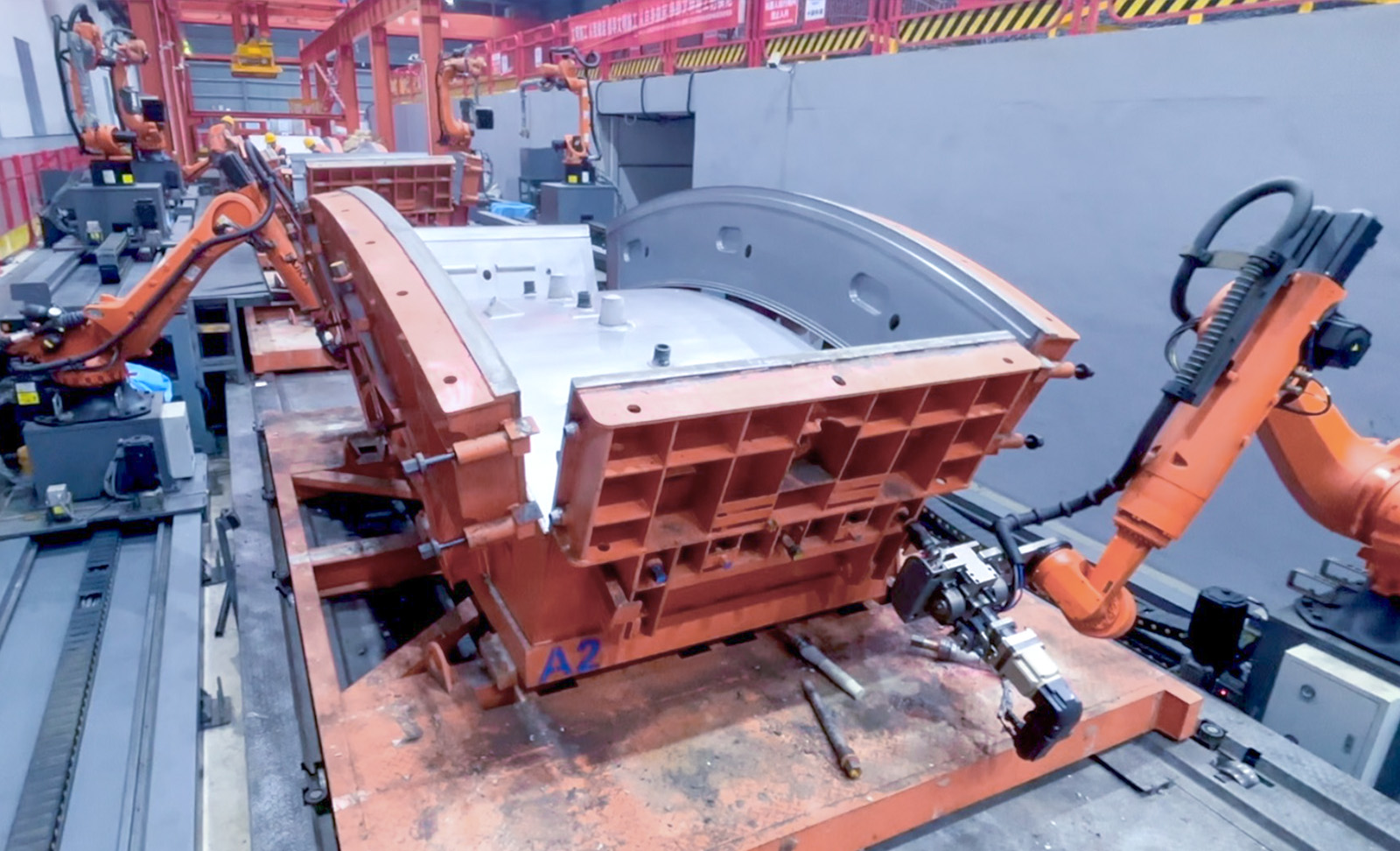 AI視覺引導模具螺栓高精度擰緊/拆卸 | 某大型工程機械集團 AI視覺引導模具螺栓高精度擰緊/拆卸 | 某大型工程機械集團