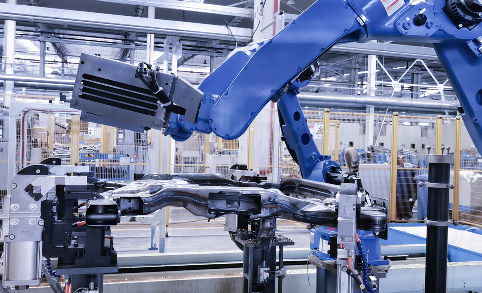 副車架高精度在線測(cè)量 | 某大型汽車零部件廠