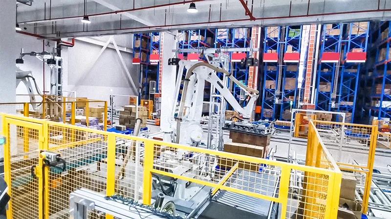 梅卡曼德案例集錦 | 物流行業視覺引導拆碼垛應用