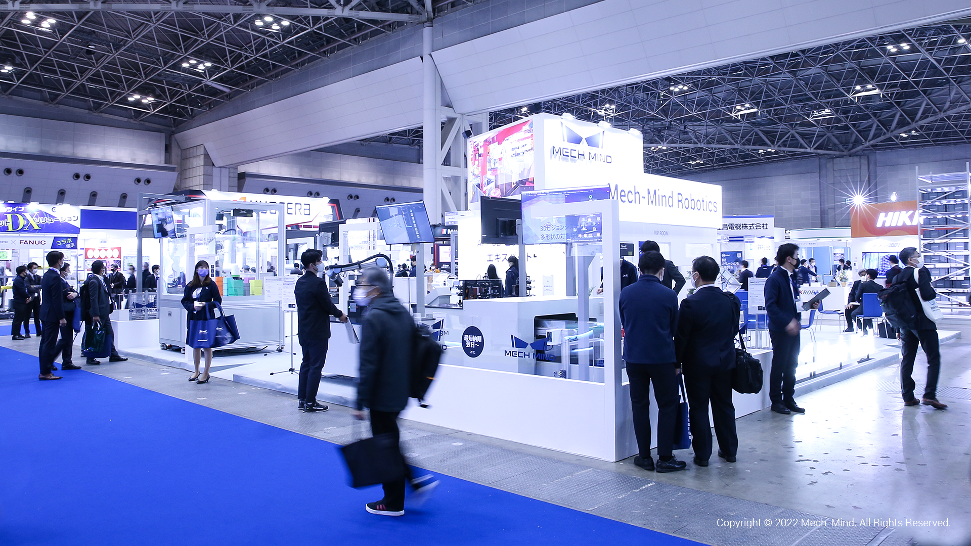 大成功！日本東京國際機器人展覽會iREX，梅卡曼德再度閃耀