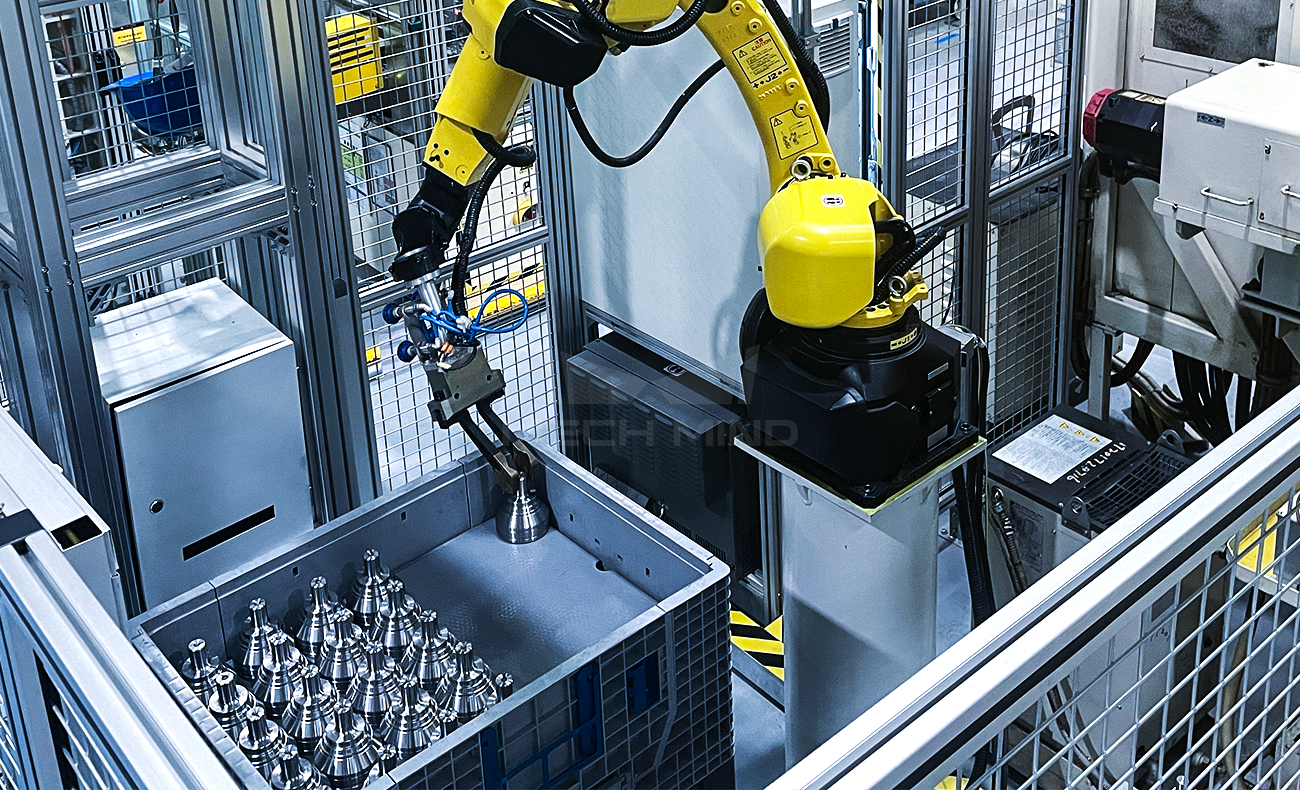 AI視覺引導外星輪抓取上料 | 某大型汽車零部件廠