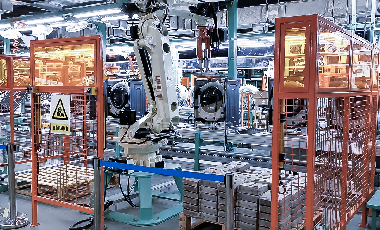 AI視覺引導洗衣機配重塊裝配 | 某大型家電廠