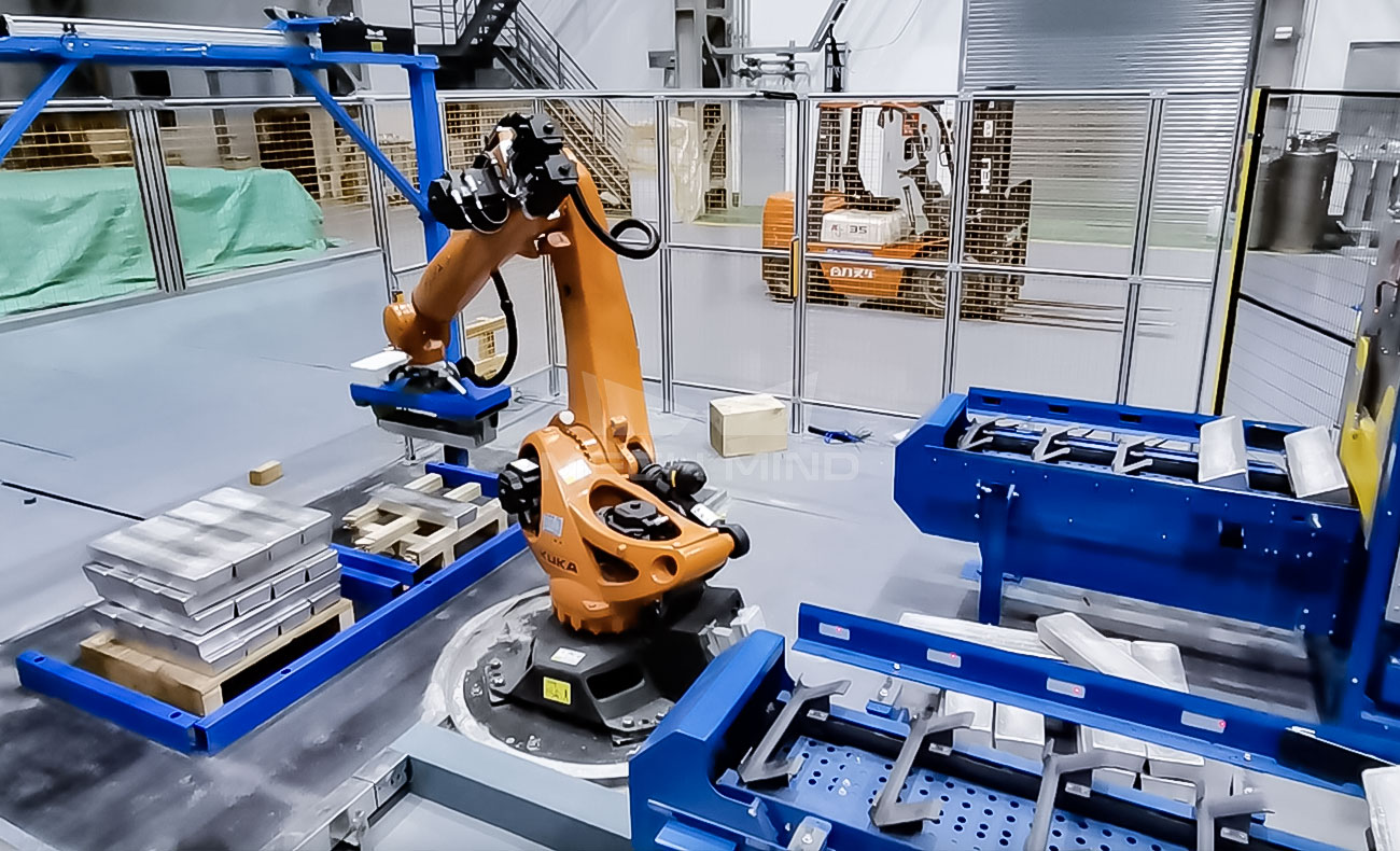 AI視覺引導(dǎo)鎂錠拆垛 | 某大型汽配廠