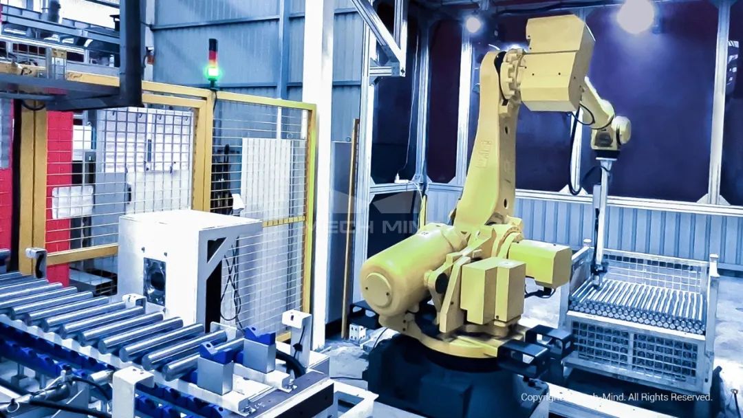 視覺引導輪軸上料 I 某大型工程機械廠 視覺引導輪軸上料 I 某大型工程機械廠