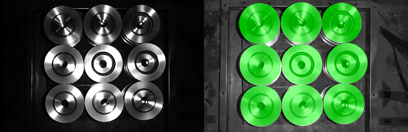 點云圖及識別結果圖 點云圖及識別結果圖