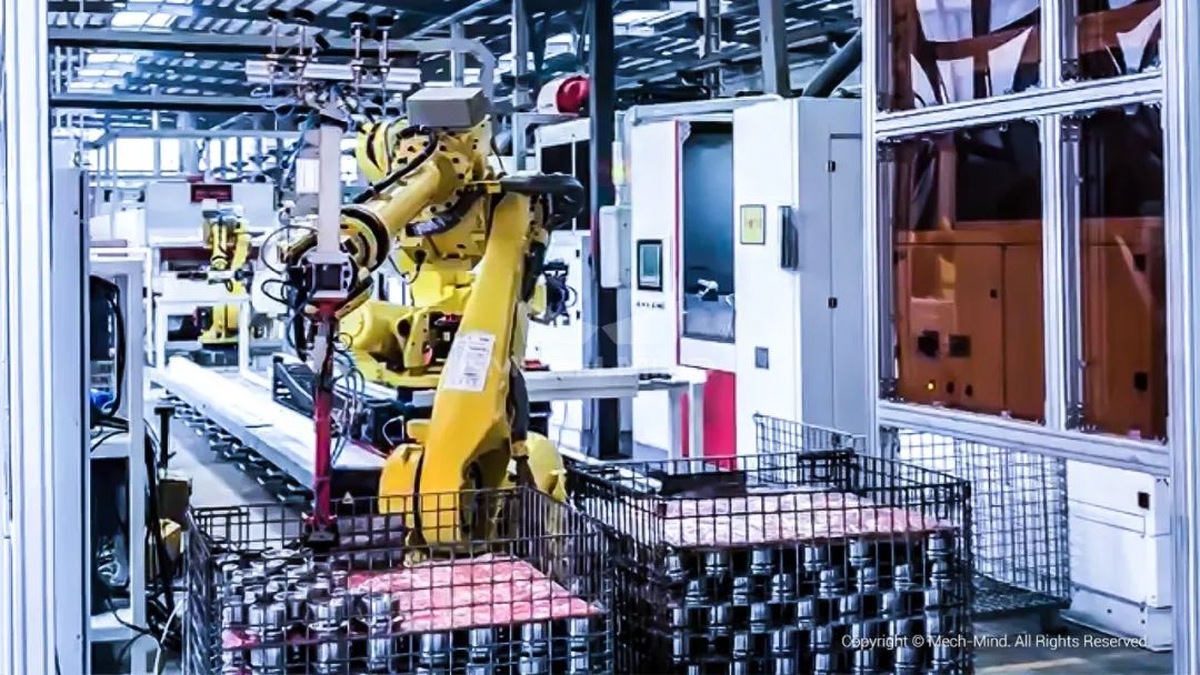 AI視覺引導支重輪上料 | 某大型工程機械廠