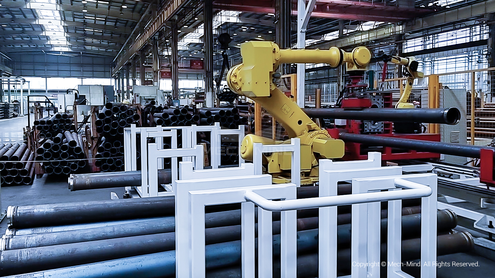 應用案例分享 | 3D視覺引導超長泵管上料 應用案例分享 | 3D視覺引導超長泵管上料